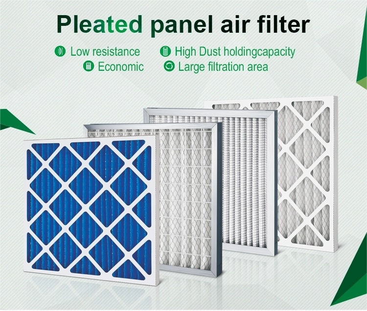 Pre Filter Panel Filter Type Primary Pleat Folding Air Filter