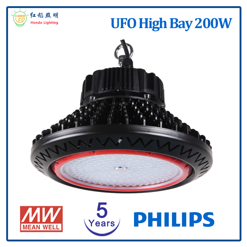 High Power Warehouse LED Industrial Lighting UFO LED High Bay Light