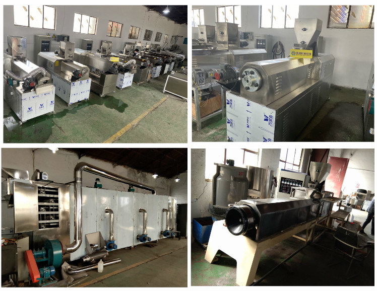Double Screw Floating Fish Feed Making Machine Processing Line