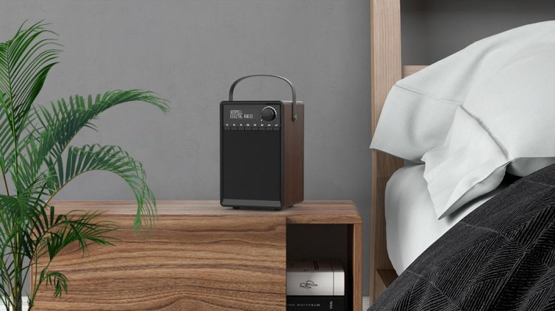 Elegant Portable Radio Crystal Clear DRM Digital Radio and Am / FM Full-Band Receiver
