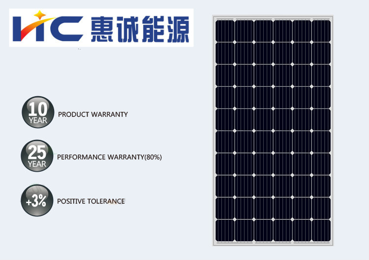 Energy Solar Panel 295W Mono Solar Modules in China