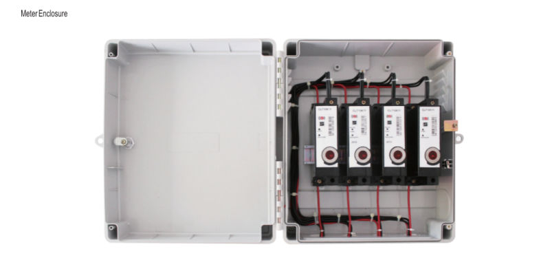 Single-Phase Three-Phase Articulated Electrical Enclosure, Two-Way Electric Energy Meter Enclosure