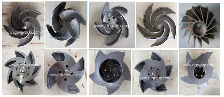 Closed Impeller Stainless Replacement Pump Impeller