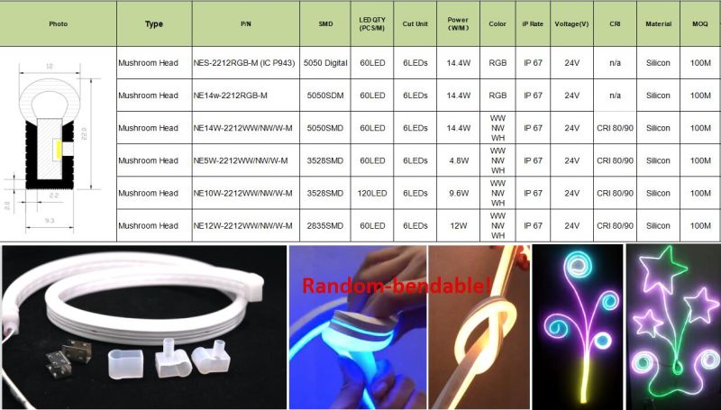 Make DIY LED Neon Strip Light with New Flex Silicone Tube