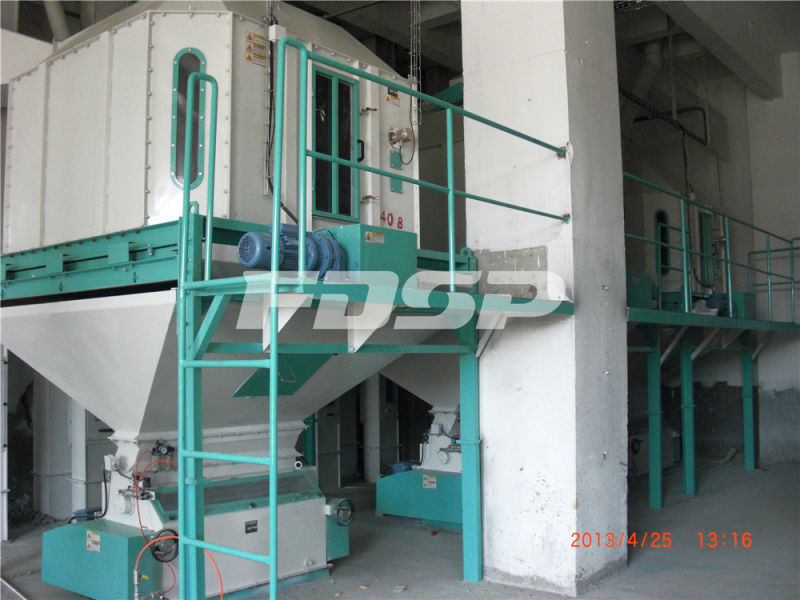 10t/H Complete Automatic Cattle/Chicken Feed Pellet Production Line