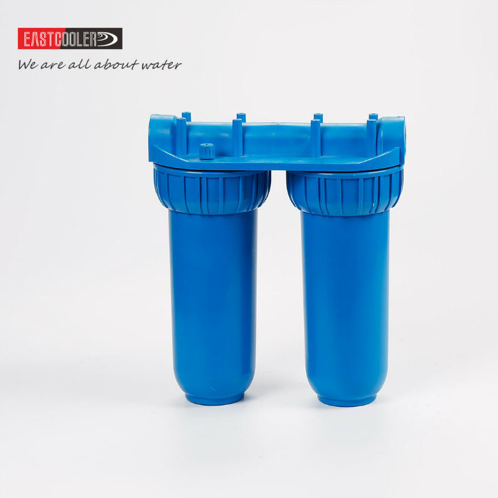 2018 New Eastcooler Household Dual Stages Filter with Slim Blue Housing