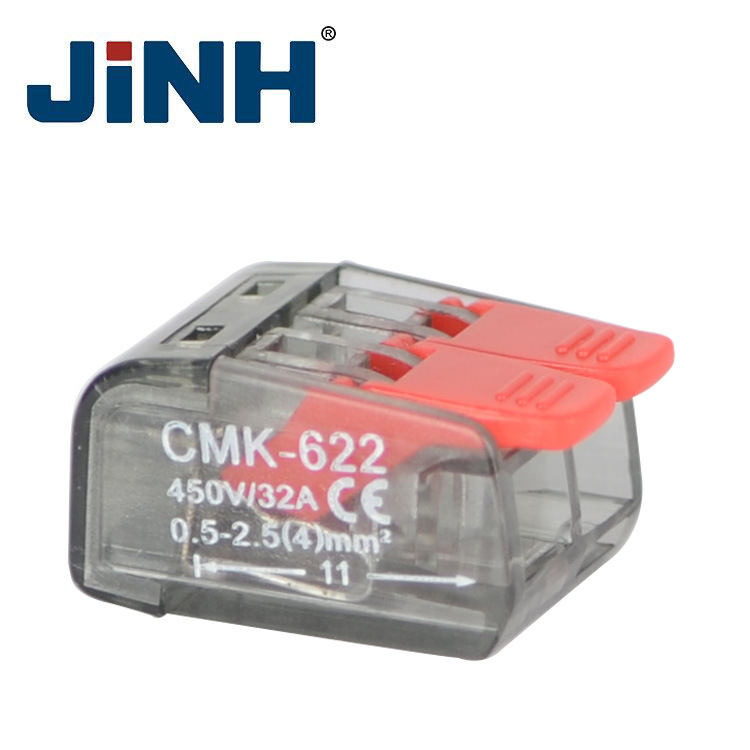3p Compact Splicing Connector Push in Wire 450V 32A Terminal Blocks