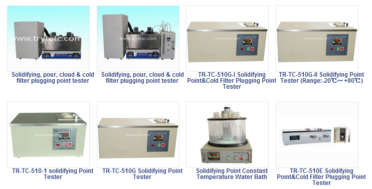 Solidifying, Pour, Cloud & Cold Filter Plugging Point Tester-Solidifying Point & Pour Point Tester
