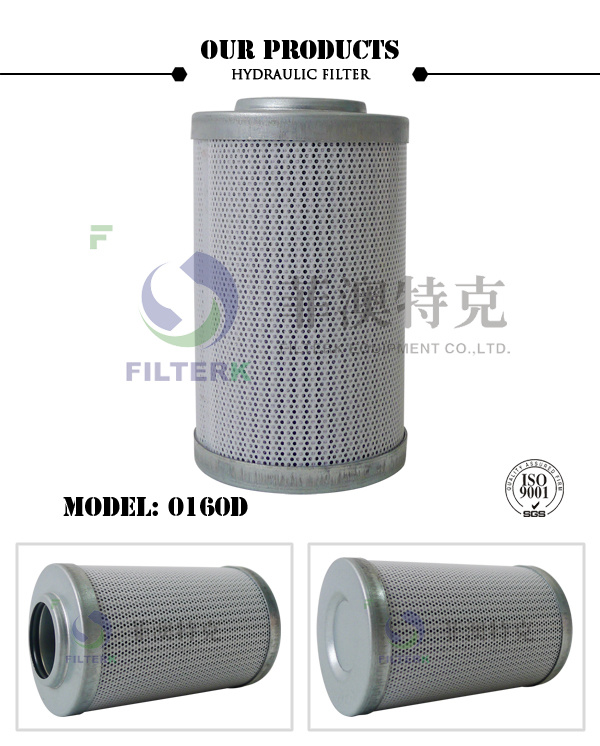 Filterk 0160d003bn3hc Oil Filter Cartridge Stainless Steel in Line Filter
