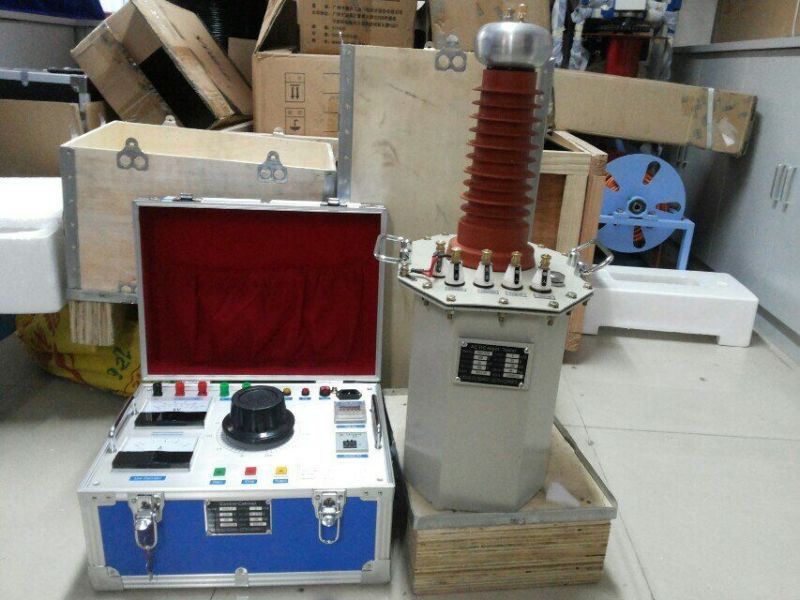 100kv Oil Immersed Testing Transformer AC DC Hipot Tester