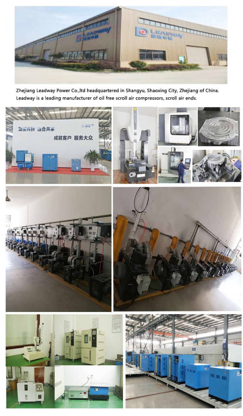 3kw Single Phase Silent Oilless Air Compressor for Laboratory