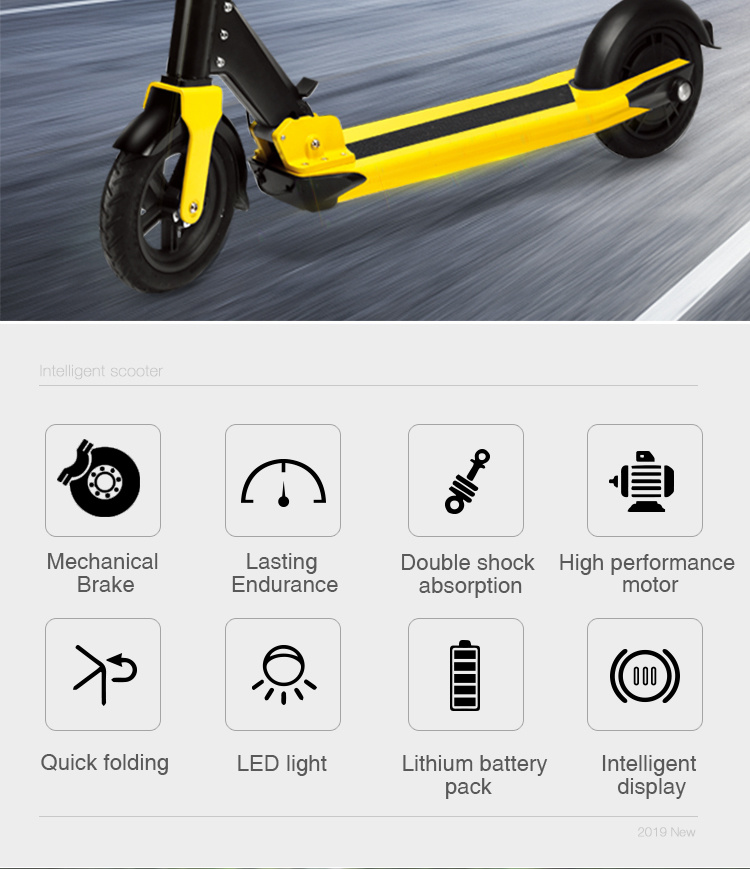 Adult Electric Scooter Waterproof E Scooter Scooty E-Scooter Electric Electrionic Kick Electrical Scooter