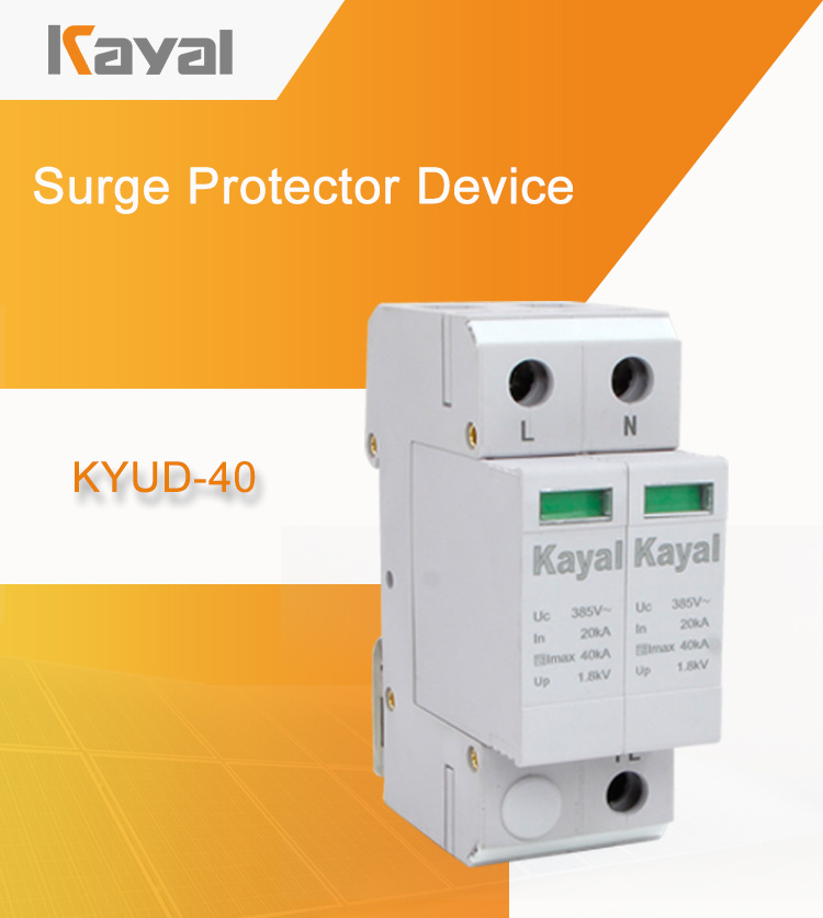 Kayal Solar SPD DC 1000V DC 800V DC 500V Power Surge Protector