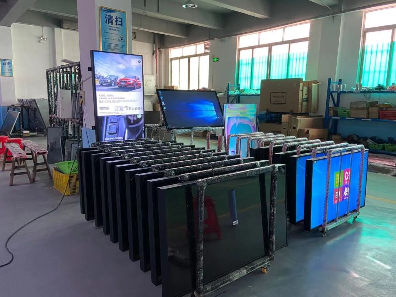 Digital Screen Advertising 49inch 55inch Window Screen for Store