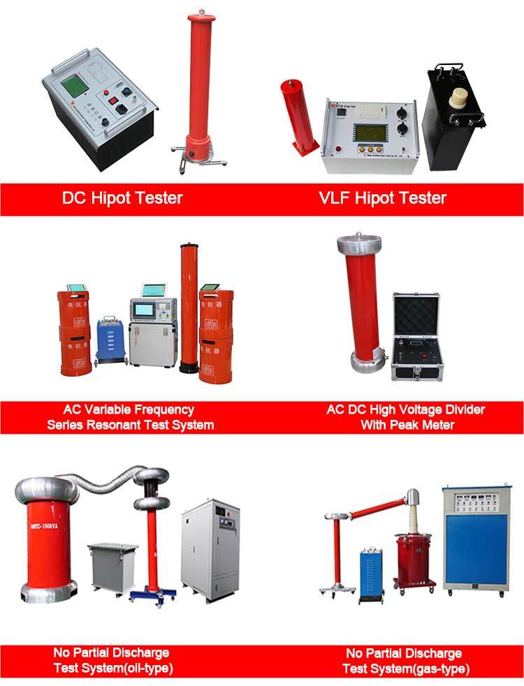 Automatic AC/DC High Voltage Hipot Withstand Voltage Test Testing Equipment Tester