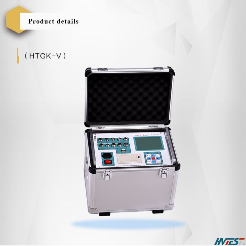 Htgk-V Hv Electrical Test Instruments Portable DC Circuit Breaker Test Set