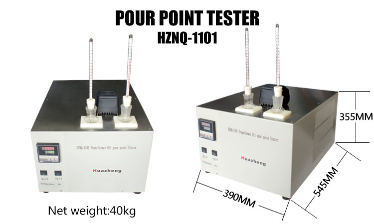 ASTM D97 Petroleum Pour, Cloud & Cold Filter Plugging Point Tester