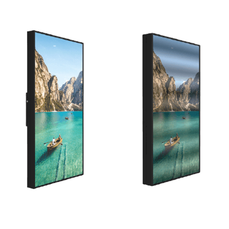 Digital Screen Advertising 49inch 55inch Window Screen for Store