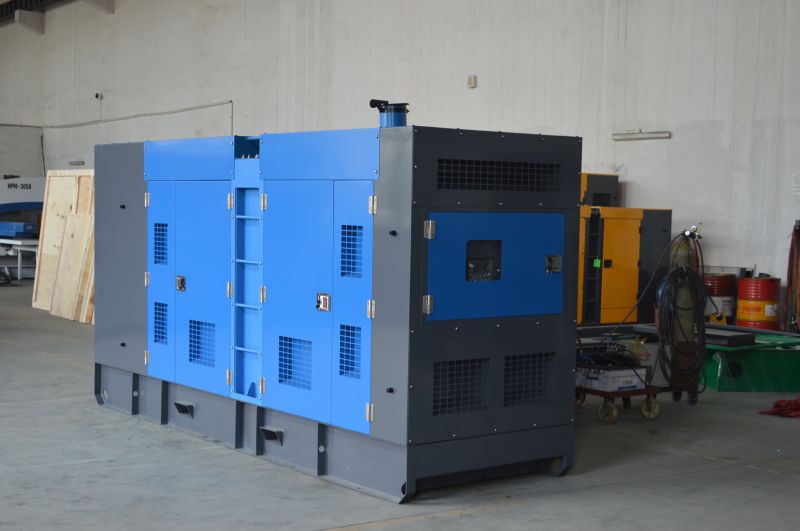 300-1800kw Soundproof Silent Container Type Industrial Power Diesel Generator