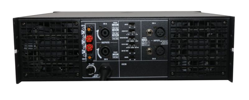 Low Pass and High Pass Divider PRO Audio Amplifier (PA series)