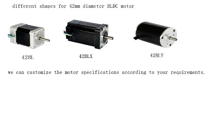 42bl3a50 Electric Motor DC Motor 36V DC Motor Low Noise Motor BLDC Motor/Brushless DC Motor