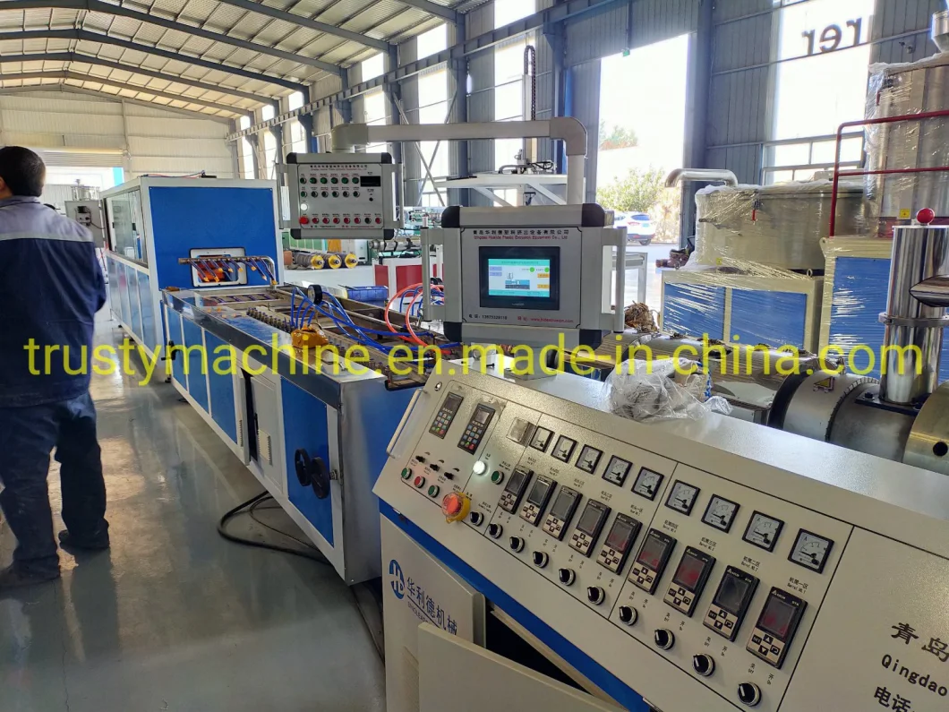 PVC/WPC/UPVC Plastic Profile Machine/Wall Panel Profile Extruder Timely After-Sales