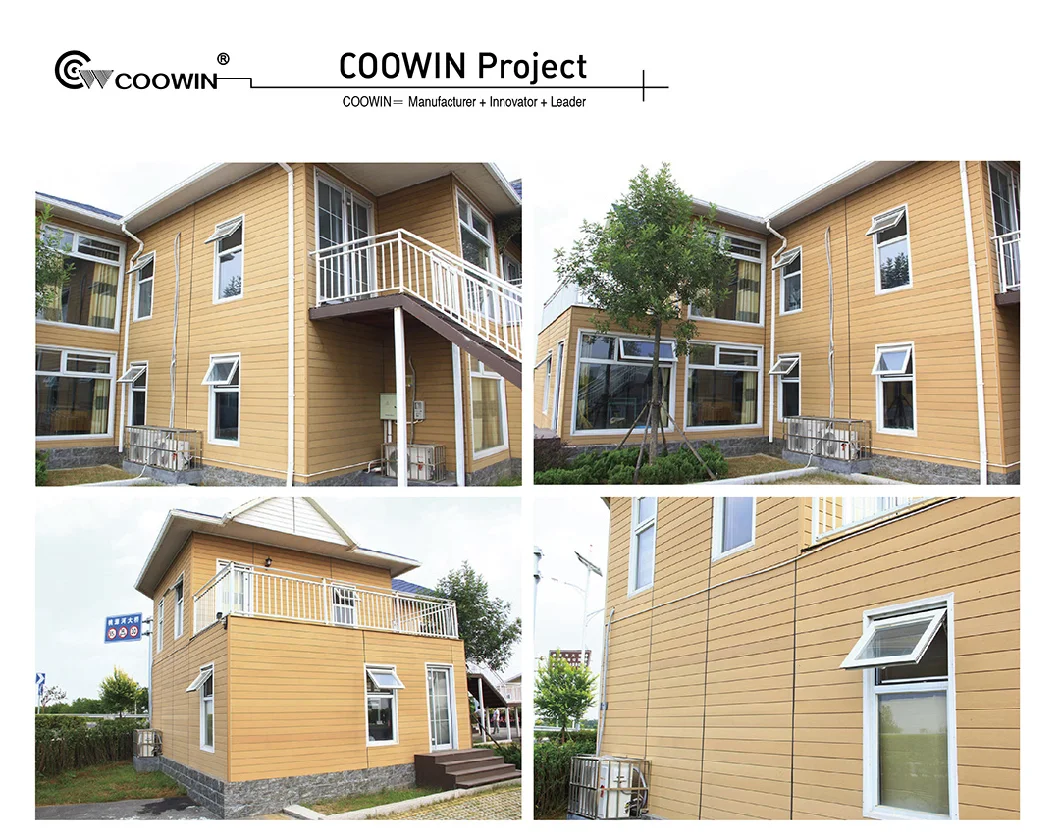 Groove Surface Exterior Wall Siding WPC Wall Cladding