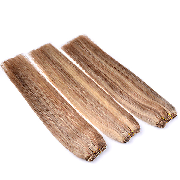 Wholesale Cheap Piano Color Grey Color Human Hair Machine Weft