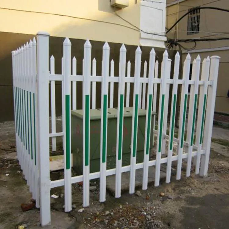 White Plastic Vinyl Garden Picket Fence Temporary Fencing