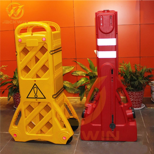 Road Traffic Retractable Expandable Barrier Plastic Safety Fence Barrier