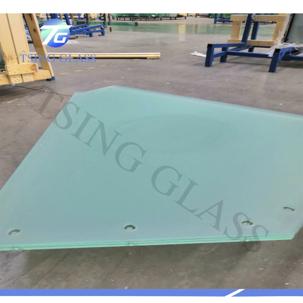 Clear Toughened/Tempered/Laminated Glass for Swimming Pool Fence/Stairs/Balcony/Shower Glass