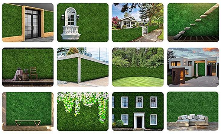 Wholesale Artificial Green Leaf Fence Privacy Fence Simulation Leaf Fence