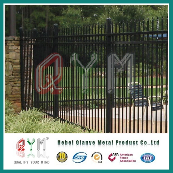Welded Wire Mesh Picket Fence Wrought Iron Temporary Picket Fence