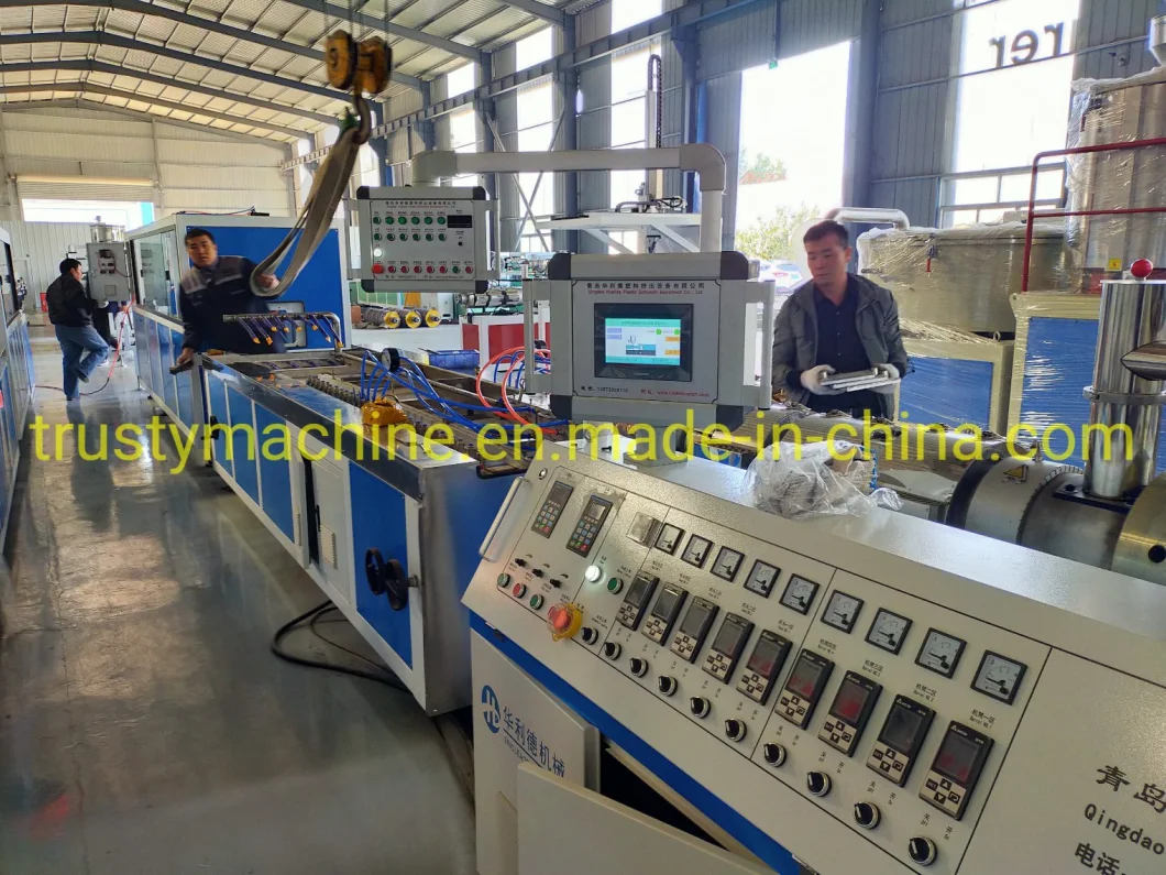 PVC/WPC/UPVC Plastic Profile Machine/Wall Panel Profile Extruder Timely After-Sales