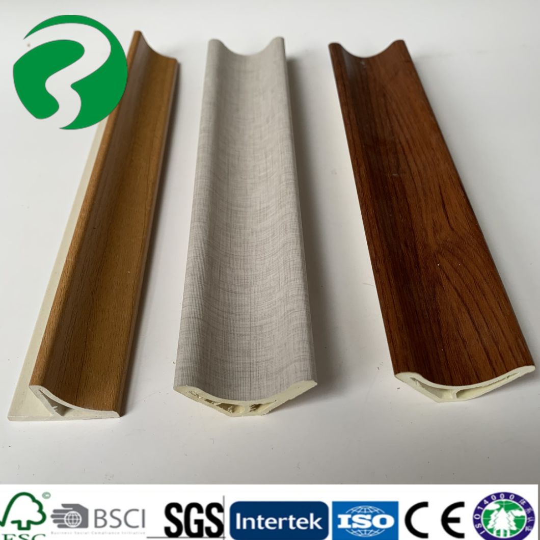 Eco-Friendly Formaldehyde-Free 100mm Bamboo Fiber Composite Indoor Corner Decoration Skirting Mouldings for Frames Prices