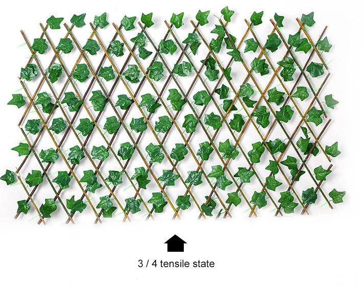 Artificial IVY Fence Garden Decoration Plastic Artificial Plants Leaf Fence