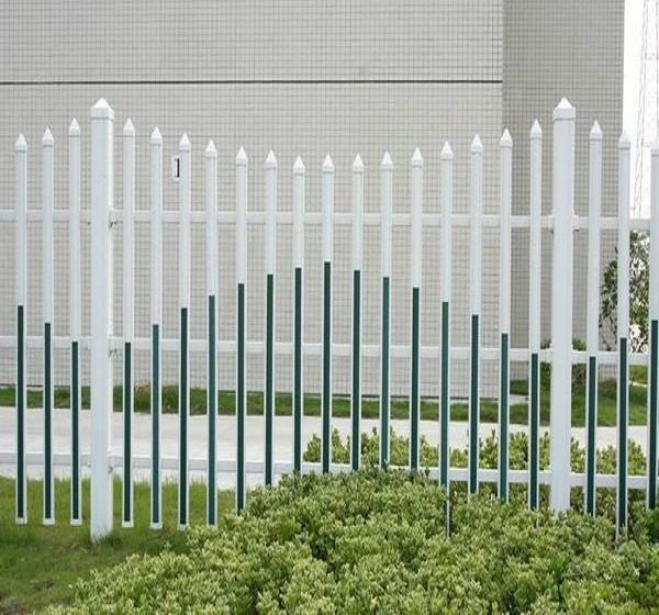 England White Plastic PVC Vinyl Picket Outdoor Removable Temporary Fence
