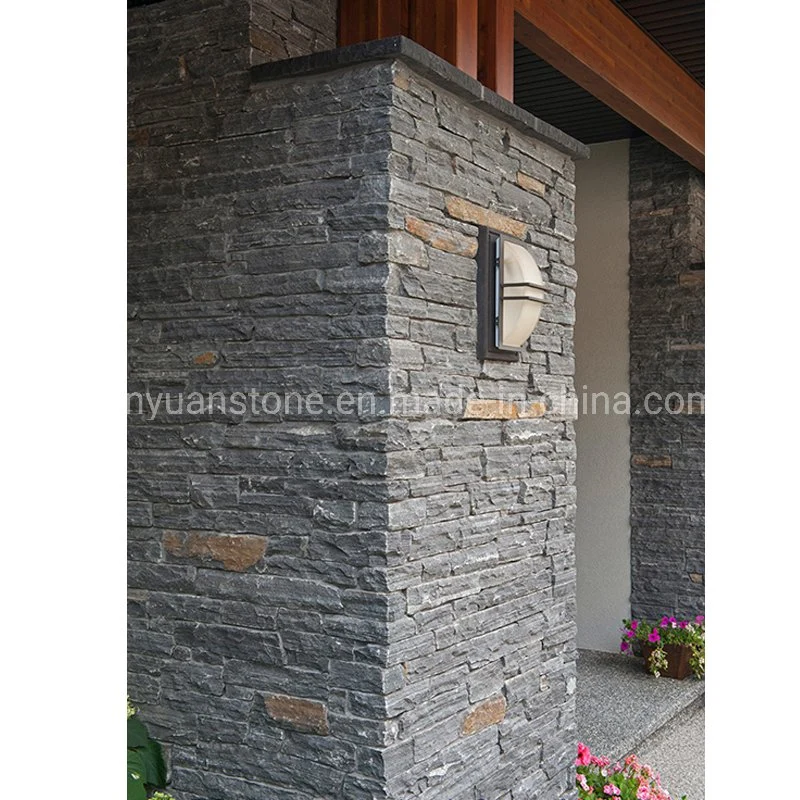 Slate Ledgestone Tile for Interior Exterior House Wall Decoration