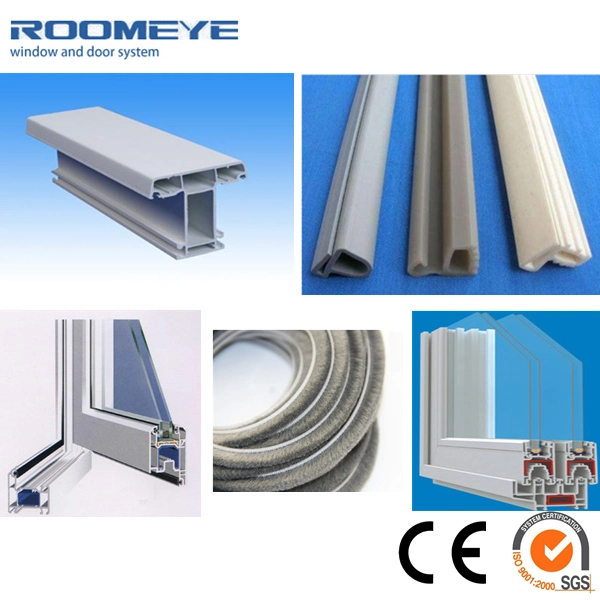 Roomeye Energy-Saving Woodgrain PVC Window UPVC/PVC Sliding Window