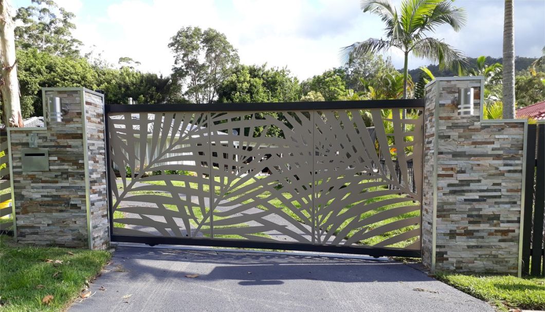Outdoor Laser Cut Decorative Aluminum Balcony Privacy Screen