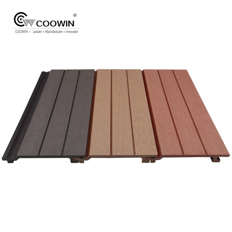 Groove Surface Exterior Wall Siding WPC Wall Cladding