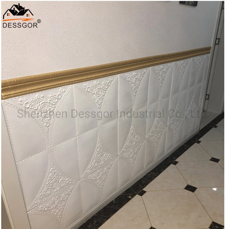 Wall Frame Wall Panel Moulding Adhesive Skirting Board Kicking Line Waist Line