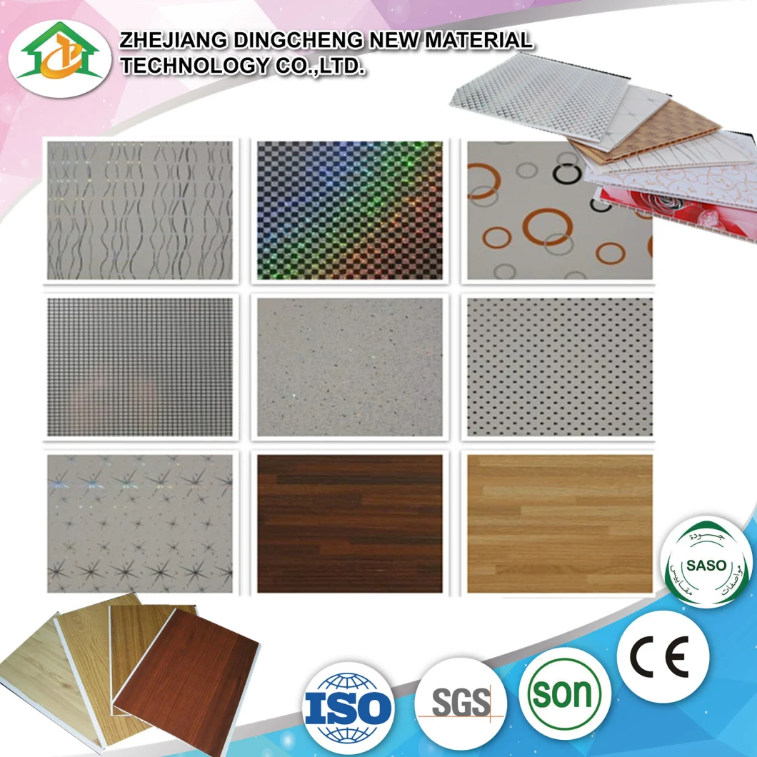 Good Quality PVC Ceiling Decorative Material, PVC Panel, Ceiing Paneling