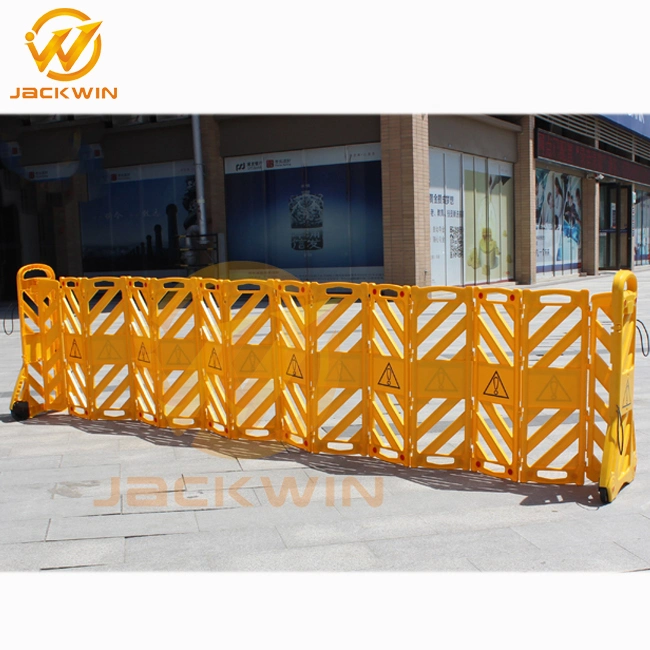 Road Traffic Retractable Expandable Barrier Plastic Safety Fence Barrier