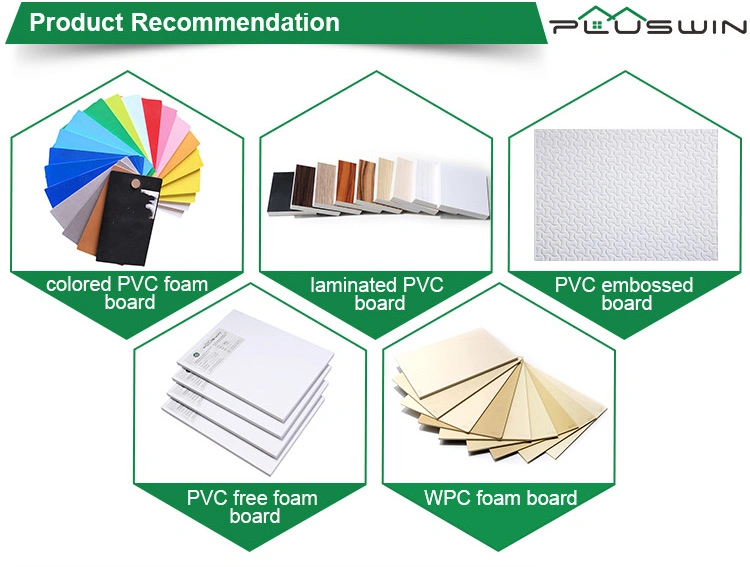 High Density Extruded PVC Foam Board Co Extrusion PVC Foam Board