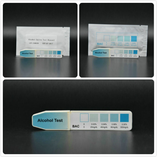 Alcohol Testing Kits/Alcohol Test Strips/ Alcohol Test Kit/Alcohol Testing Strip/Cassette/Dipcard