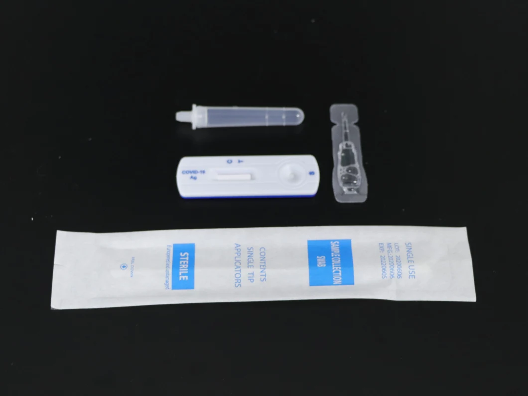 Pei/Bfarm Listed Coil Test Kit Coving Antigen Test Saliva Rapid Test Nasal Swab Test
