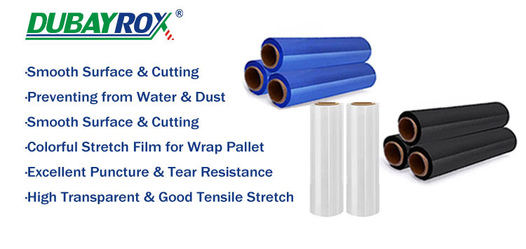 LLDPE Stretch Film / Wrapping Film Roll / Wrapping Plastic Roll Wrapping Film for Packaging Film Stretch Film LLDPE