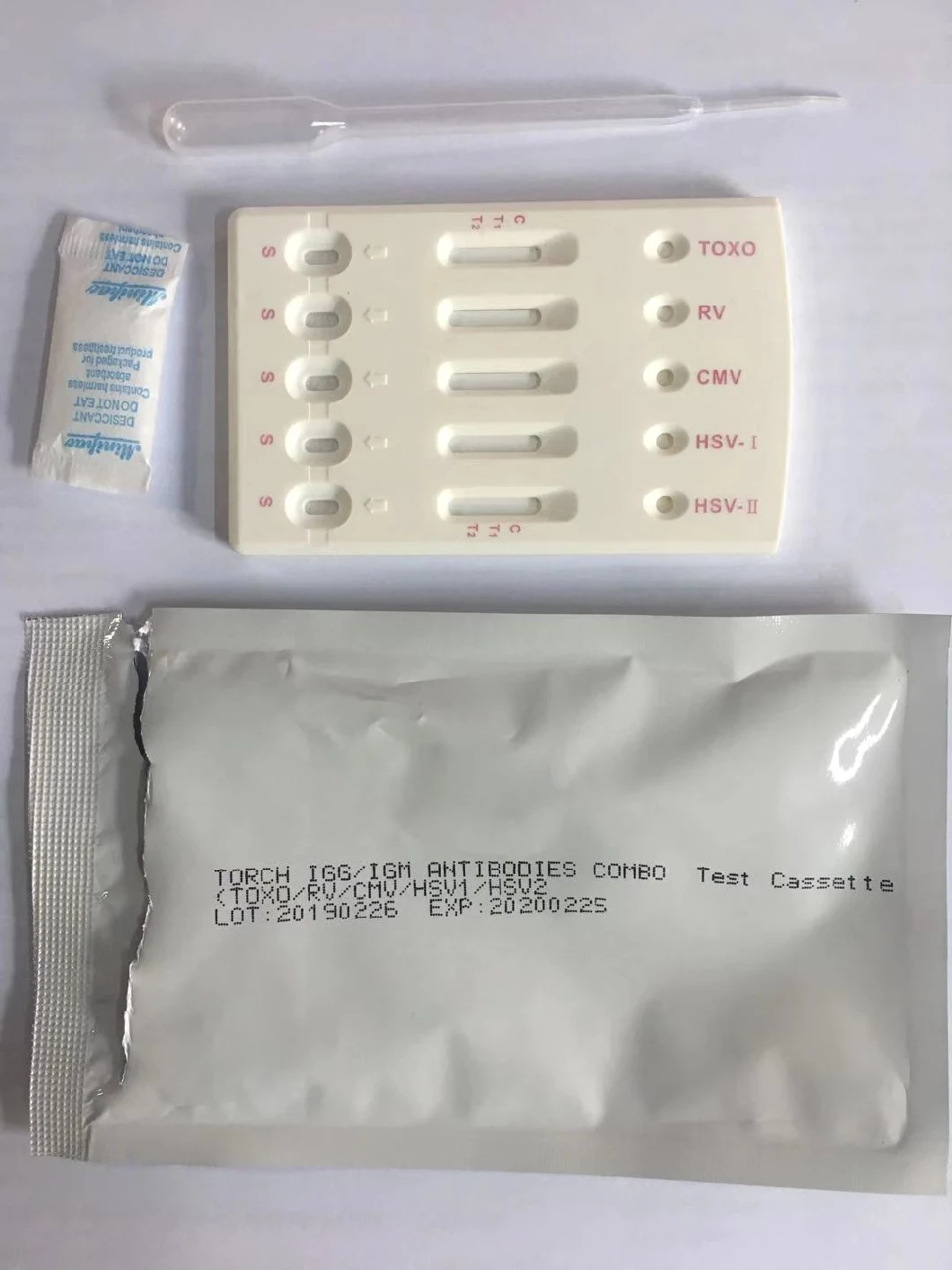 Rapid Diagnostic Test Infectious Disease Test Kits Torch Igg Igm Toxo Malaria Typhoid