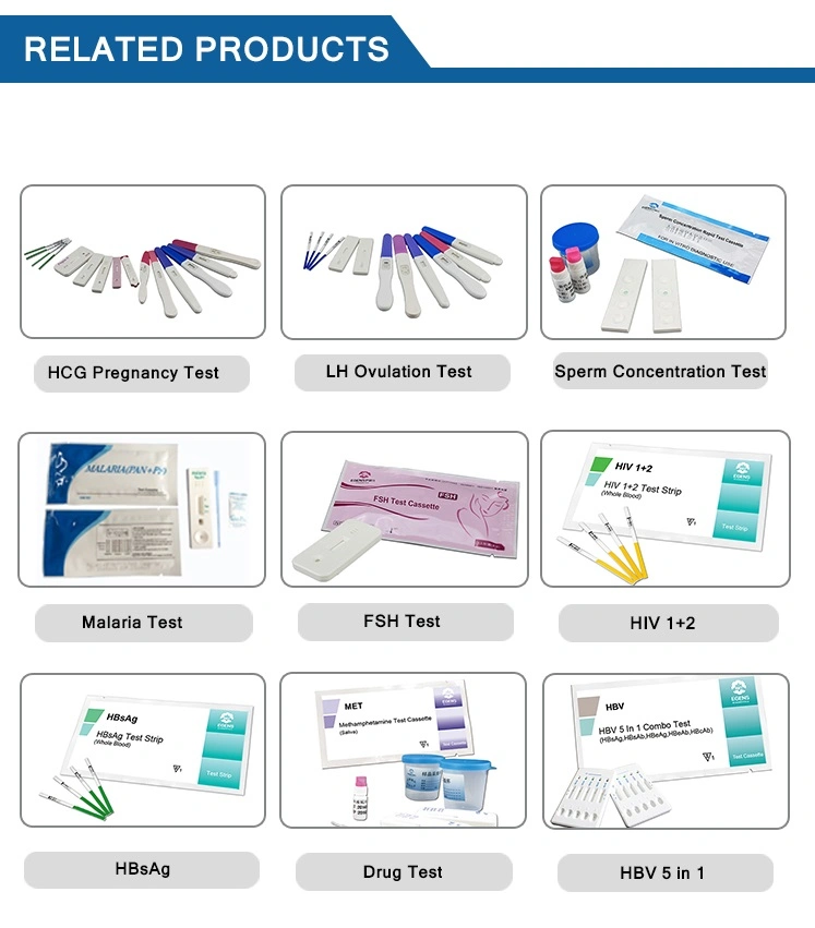Doa Test Kits 4-Panel Test Urine Test CE Marked Drug Abuse Test